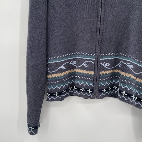 Woolrich Blue Zipper Front Jacket - Picture 6 of 12